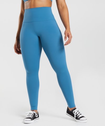 Blue Women's Gymshark Legacy Leggings | CA5987-078