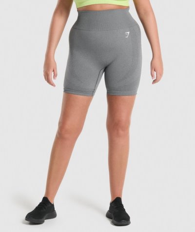Grey Women's Gymshark Vital Seamless 2.0 Shorts | CA9344-999