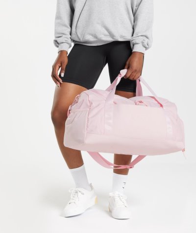 Pink Men's Gymshark Medium Everyday Gym Bag | CA7589-361