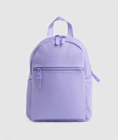 Purple Men's Gymshark Everyday Mini Backpacks | CA9231-399