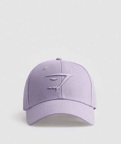 Purple Men's Gymshark Sharkhead Caps | CA7500-596