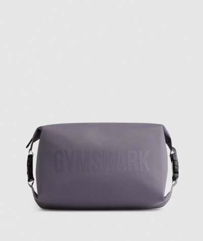 Purple Men's Gymshark X-Series Toiletry Bags | CA4384-898