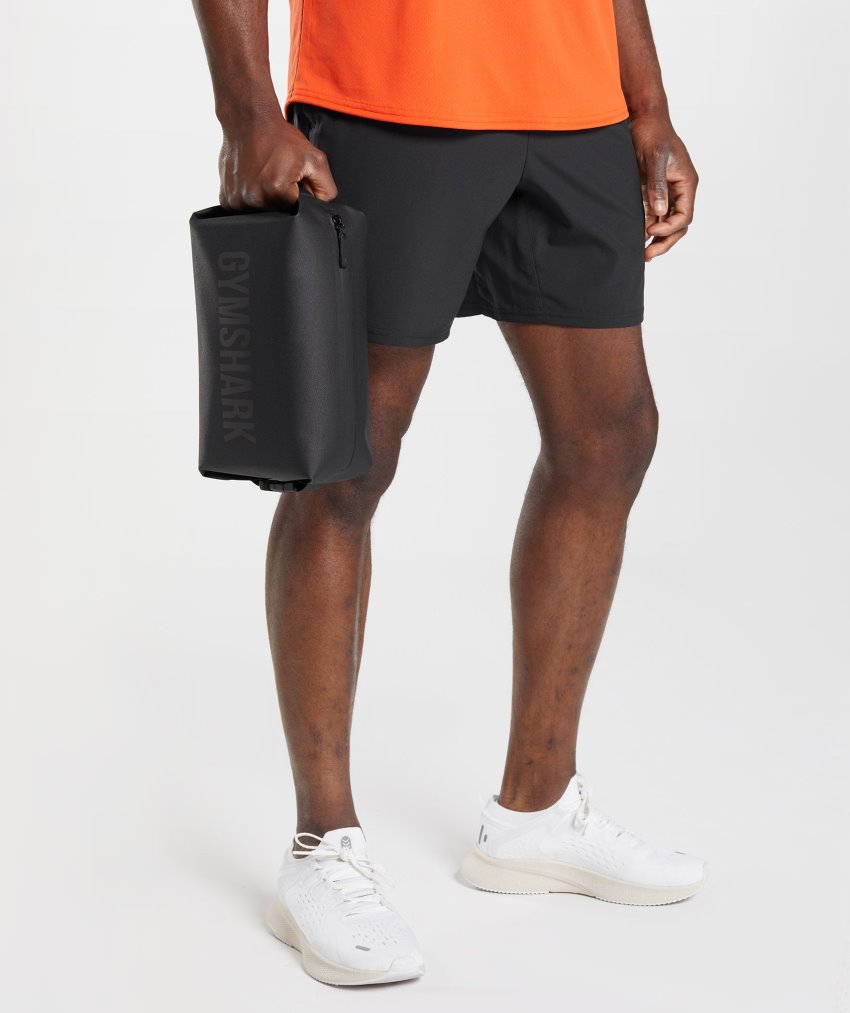 Black Men's Gymshark X-Series Washbag | CA4905-329