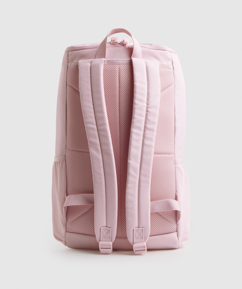 Pink Men's Gymshark Sharkhead Backpacks | CA7413-865