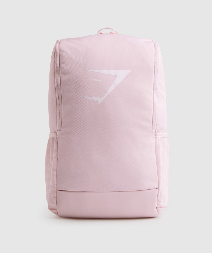 Pink Men\'s Gymshark Sharkhead Backpacks | CA7413-865